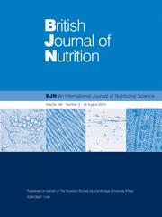 British journal of nutrition