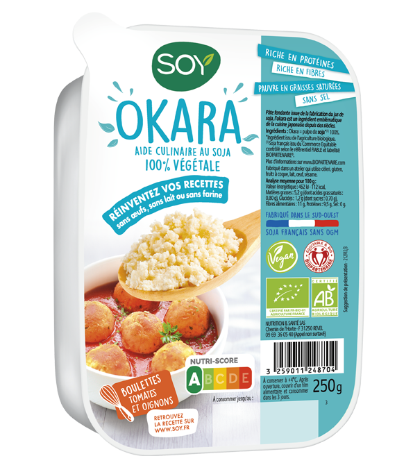 Lait de soja et parmesan d'okara à l'extracteur • Le cul de poule