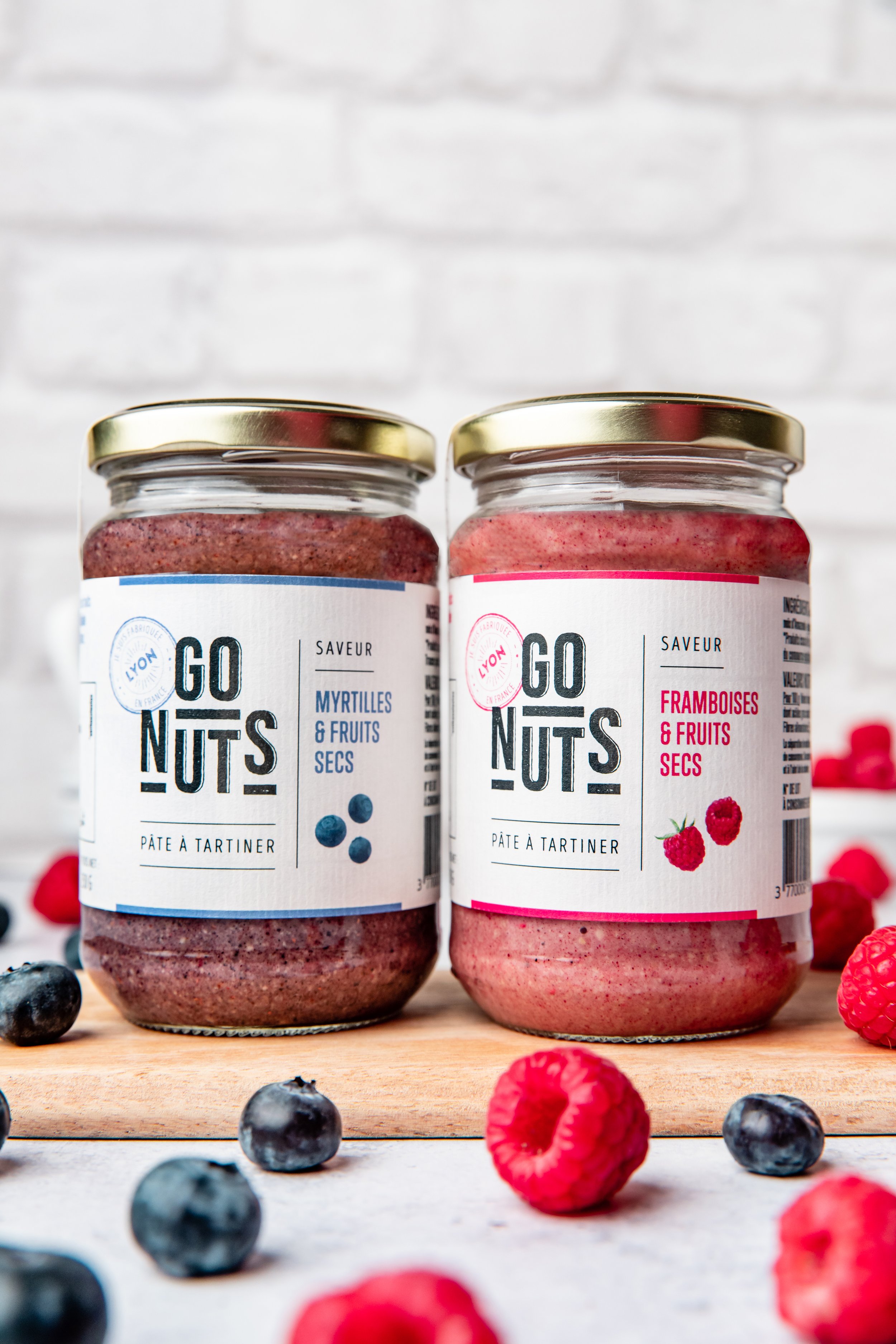 Go Nuts -- Pâte à tartiner saveur myrtilles bio - 270 g